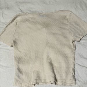 Wild fable crop top in cream